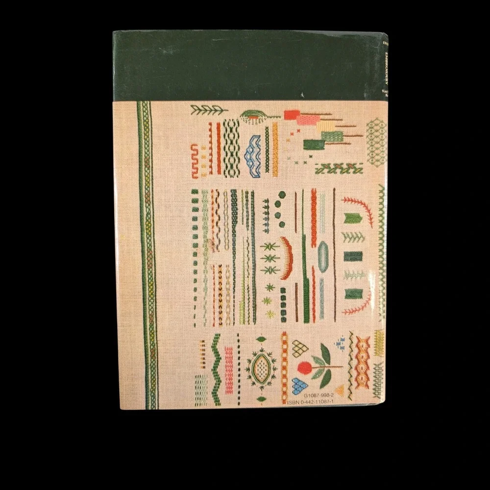 Stitches of Creative Embroidery Jacqueline Enthoven Hardcover Ex-Library Textile
